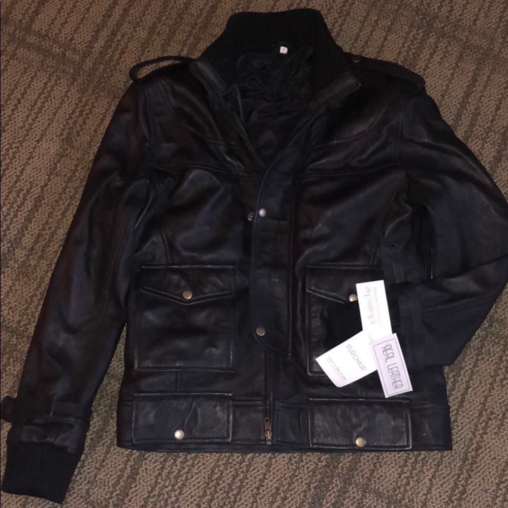 Leather Jacket for men/ chamarra cuero p Hombre